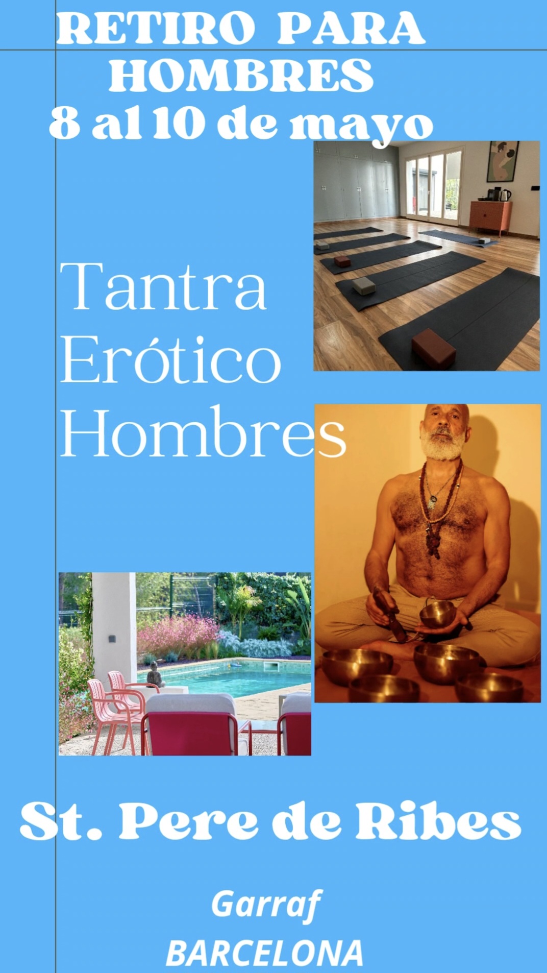 RETIRO TANTRA ERÓTICO PARA HOMBRES BARCELONA